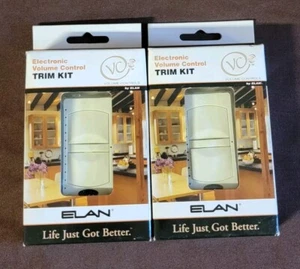 2 Elan VETKa Lautstärkeregler Trim Kits Mandel - Bild 1 von 10