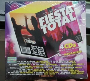 Varios Artistas- ESENCIAL DE LA FIESTA TOTAL - ( 4 CD's Brand New ) - Picture 1 of 2
