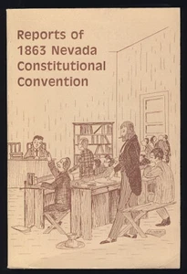Mark Twain Nevada Territory 1863 Constitutional Convention History Nevadans Law - Picture 1 of 1