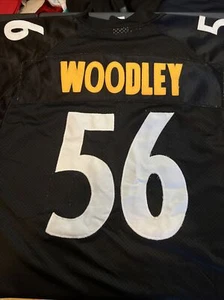 Lamar Woodley Pittsburgh Steelers sz 50 Rebook - Bild 1 von 11