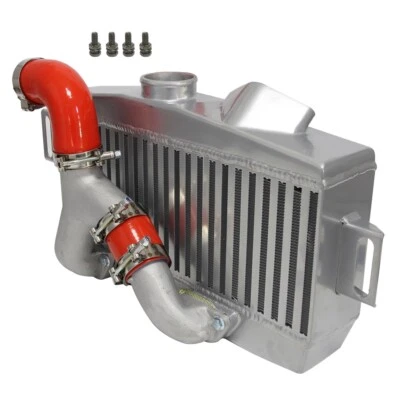 For 08-20 Subaru WRX STI EJ255 EJ257 TMIC Top-Mount Intercooler Y Pipe Kit Red - Image 1 of 4