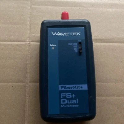 Wavetek FiberKit+ FS+ Dual MM Fiber Source For LT8155 & LT8600 Cable Testers #2 - Image 1 of 3