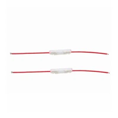 Inline Glass Fuse Holder Fuses Box Plastic Motorcycle Motorbike 2pcs - Image 1 of 4