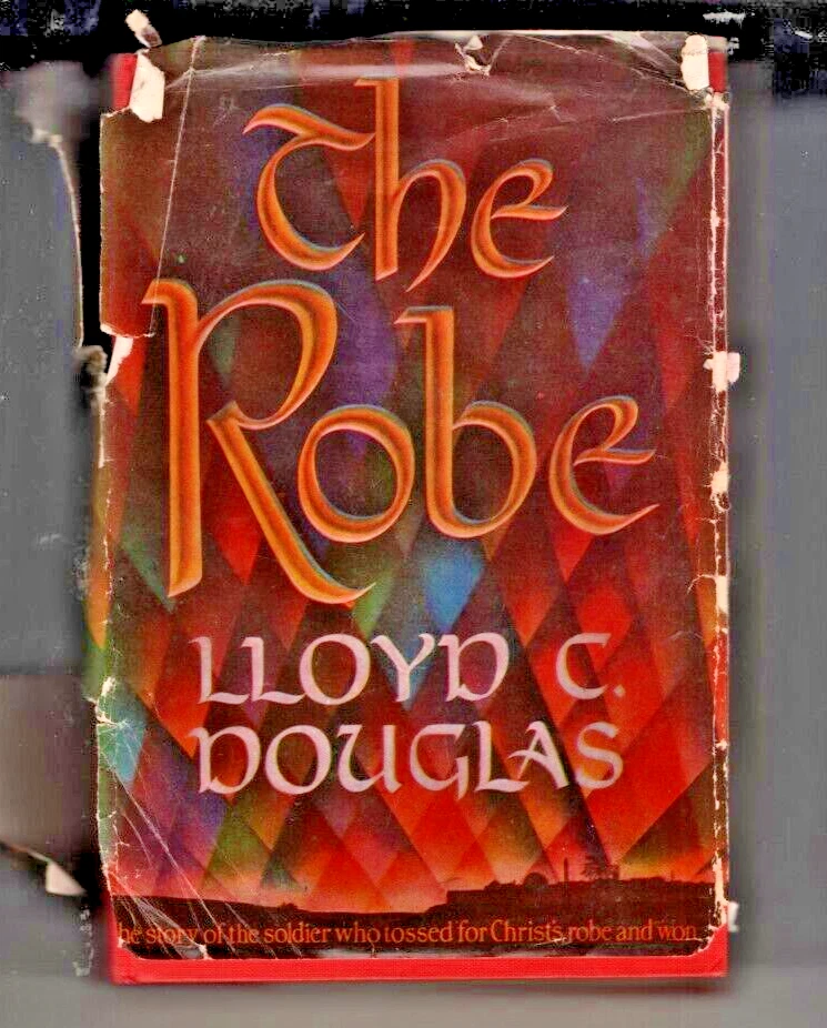 "The Robe" by LLOYD C. DOUGLAS 1943 People Book Club Edition,  HC/DJ - Image 1 of 1