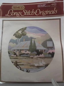 New (Unworked) Semco Longstitch Kit. Tranquil Garden - Picture 1 of 2