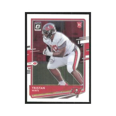 2020 Donruss Optic Tristan Wirfs RC Buccaneers #129 - Image 1 of 3