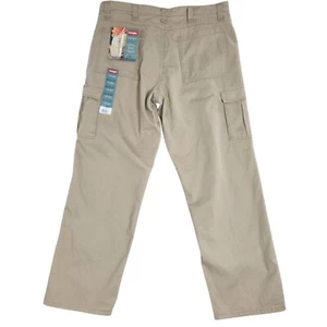 Neu mit Etikett Wrangler Cargohose Herren Größe 40 x 32 hellbraun beige lockere Passform gerades Bein - Bild 1 von 11