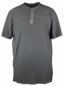 Tommy Bahama Men's Cirrus Coast Short Sleeve Henley Shirt Coal M - Picture 1 of 2