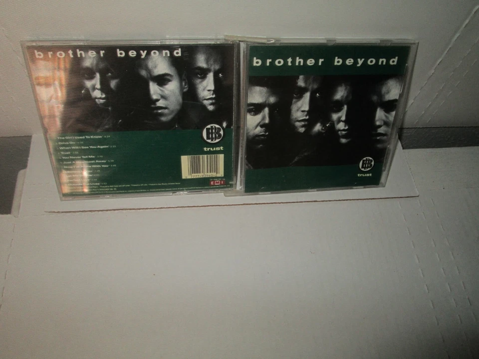 BROTHER BEYOND - TRUST rare Jazz Rap cd Dizzy Heights Jeff Lorber 10 song 1990 E Foto 1 de 1