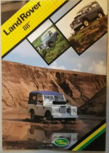 Land Rover 88 folleto/folleto 1982 - Imagen 1 de 2