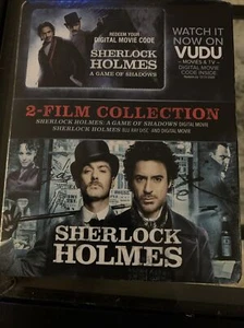 Sherlock Holmes 1 & 2 (Blu-ray, 2011) with Slipcover - Picture 1 of 2