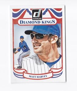2014 Donruss #218 Matt Harvey DK New York Mets