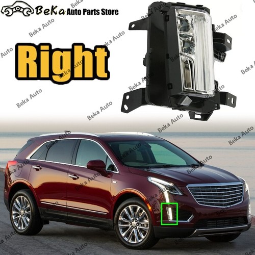 Right Passenger Side LED DRL Fog & Cornering Lamp For 2017-2020 Cadillac XT5 – DOT/SAE Certified