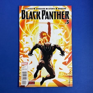 Black Panther #5 Ta-Nehisi Coates Marvel Comics 2016 - Picture 1 of 3