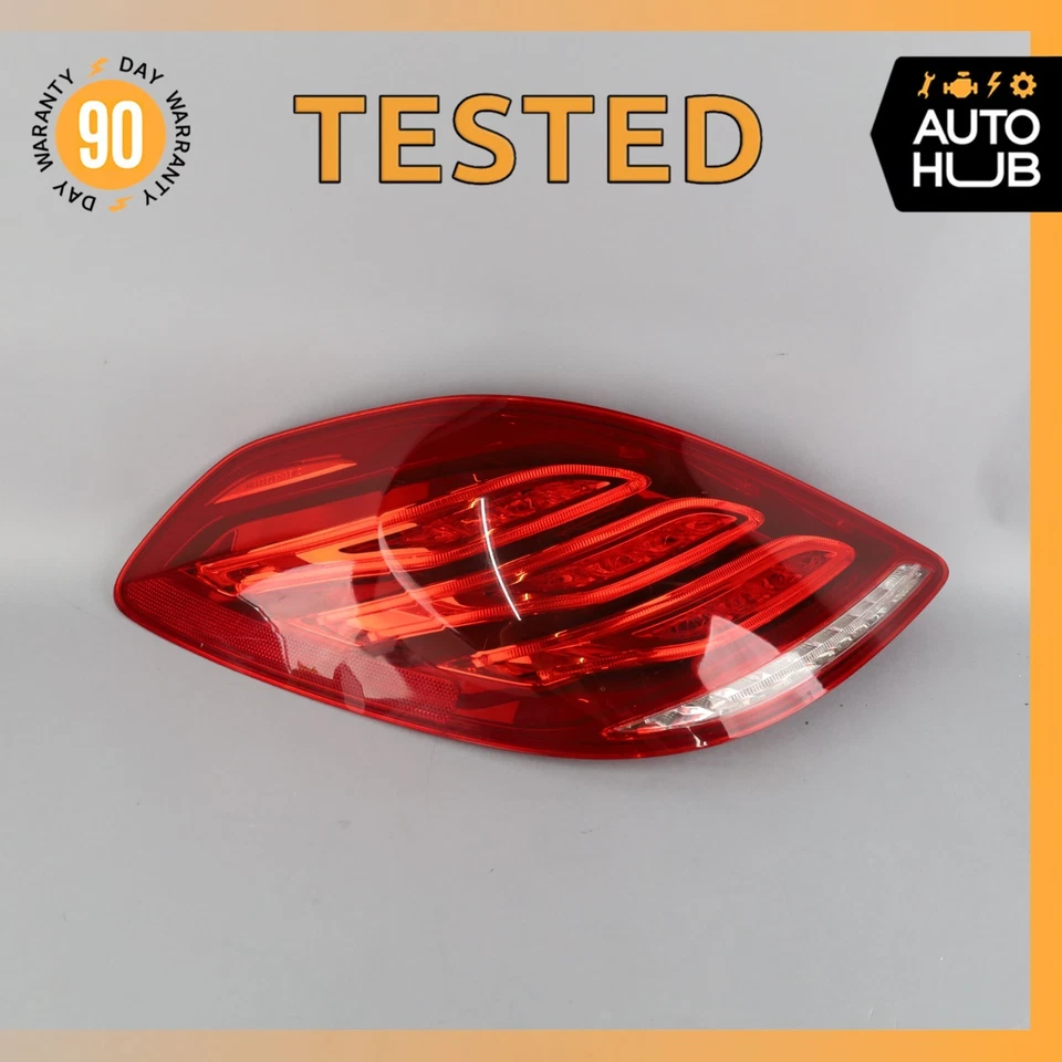 Lámpara de luz trasera lateral izquierda 14-17 Mercedes W222 S550 S63 S65 AMG Maybach sedán OEM Foto 1 de 4