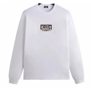 T-shirt Kith for Peanuts Caroling LS bianca taglia XL 2023 nuova sigillata - Foto 1 di 9