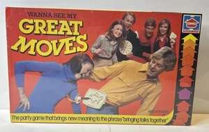 Wanna See My Great Moves Hasbro Brettspiel 1978 Vintage Selten Partyspiel Retro - Bild 1 von 2
