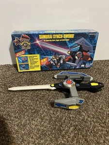 Samurai Synch-Sword Complete Superhuman Samurai Syber-Squad 1994 Playmates W Box - Bild 1 von 16