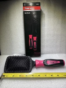 Snap On Tools HEAVY DUTY HAIR BRUSH hard handle inspired PINK / BLACK NEW!!!!!!! - Picture 1 of 10
