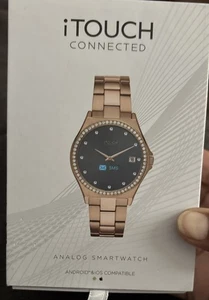 iTouch Hybrid Smart Watch with Fitness Tracker Gold - Picture 1 of 4