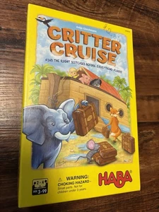 HABA Critter Cruise Cooperative Noah's Ark Memory Game (Made in Germany) OpenBox - Picture 1 of 6
