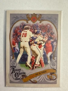 2025 Topps Allen & Ginter Sweet Victory Alec Bohm SV-4 - Foto 1 di 2