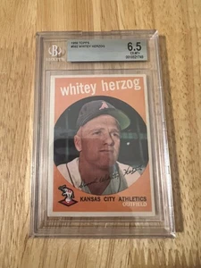 1959 Topps - Whitey Herzog #392 - Bild 1 von 2