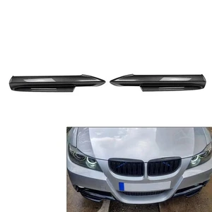 Vordere Stoßfänger-Splitter-Lip Canard für BMW 3 Serie E90 E91 05-08 Kohlefaser - Picture 1 of 6