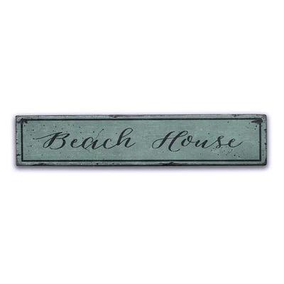 Beach Wall Decor, Beach House, Beach - Rustic Distressed Wood Sign - Image 1 of 2
