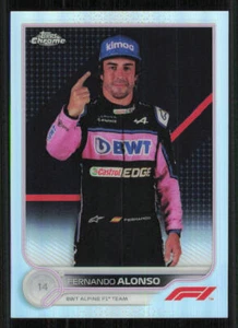 2022 Topps Chrome Formula 1 Refractors #13 Fernando Alonso - Picture 1 of 2