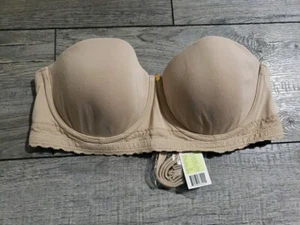 Natori Women's Truly Smoothing Strapless Contour Bra, Underwire 774070, Sz 34B - Picture 1 of 6