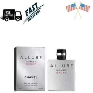 CHANEL ALLURE HOMME SPORT MAN EAU DE TOILETTE 100ml NEW & BOXED- - Picture 1 of 2