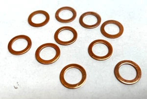 OE Land Rover Defender 90/110 Brake Clutch Hose Copper Sealing Washerx10 233220 - Picture 1 of 1