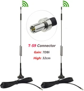 Do HUAWEI B818 B818-263 Router TS9 ANTENA 7dBi 4G LTE Antena zewnętrzna 2-pak - Zdjęcie 1 z 6