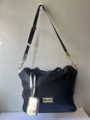 New Versace Parfums Tote Bag Gym Vegan Leather Shoulder Bag Purse NWT - Image 1 of 4