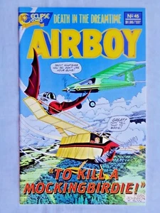 Airboy No. 45 noviembre 1988 Eclipse Comics Dixon & Woch Primera Impresión Casi Nuevo (9,4) - Imagen 1 de 8