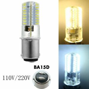 White/Warm White 64SMD 2.6W BA15D  110/120V Crystal Lamp  LED Corn Bulbs