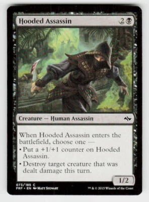 Fate Reforged #73 Hooded Assassin - Image 1 of 2