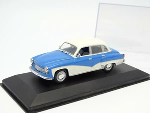 Minichamps wb 1/43 - Wartburg A312 Saloon Bleue - Bild 1 von 1