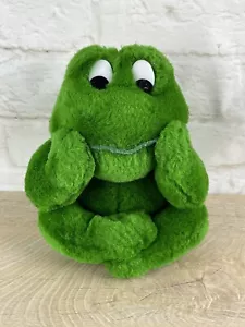 Fiesta 7.5” Frog Plush Sitting Frog Stuffed Animal 1059 - Picture 1 of 8