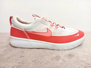 Nike SB Nyjah BV2078-600 weiß orange Sportschuhe Turnschuhe Herren Größe 8 - Bild 1 von 11