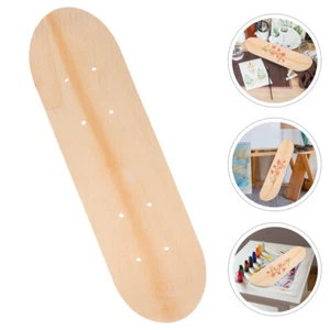 Hand Painted Skateboard DIY Painting Children's Work Deck Blank One - Picture 1 of 12