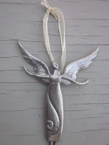 Serenity Angel Pewter Ornament Quote From Mother Teresa 6” - Picture 1 of 4