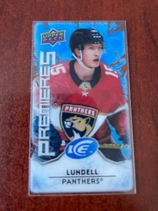 ๐ 21-22 UPPER DECK ICE MINI ROOKIE - ANTON LUNDELL RC #MI-2 FLORIDA PANTHERS - Picture 1 of 2