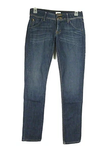 Pantalones de mezclilla ajustados para mujer Hudson Collin elásticos lavados oscuros talla 28 - Imagen 1 de 10