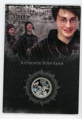 Harry Potter Artbox Poster Card 2006 SILVER Dealer Incentive Coin RADCLIFFE CC6 - Image 1 of 2