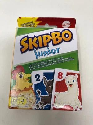 Mattel Games Skip Bo Junior Card Game in with 2 Levels of Play, 112 Cards, Seque - Image 1 of 2
