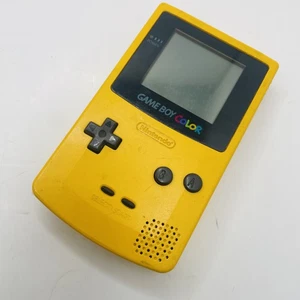 Solo console Nintendo Game Boy Color CGB-001 giallo tarassaco - testata e funzionante - Foto 1 di 3