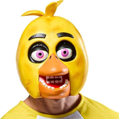 Máscara de látex Chica Five Nights Freddy's elegante disfraz accesorio Foto 1 de 2