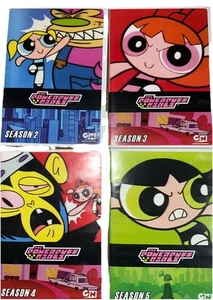 The Powerpuff Girls: Season 2,3,4,5 DVD, 2009) Cartoon Network - - Picture 1 of 2